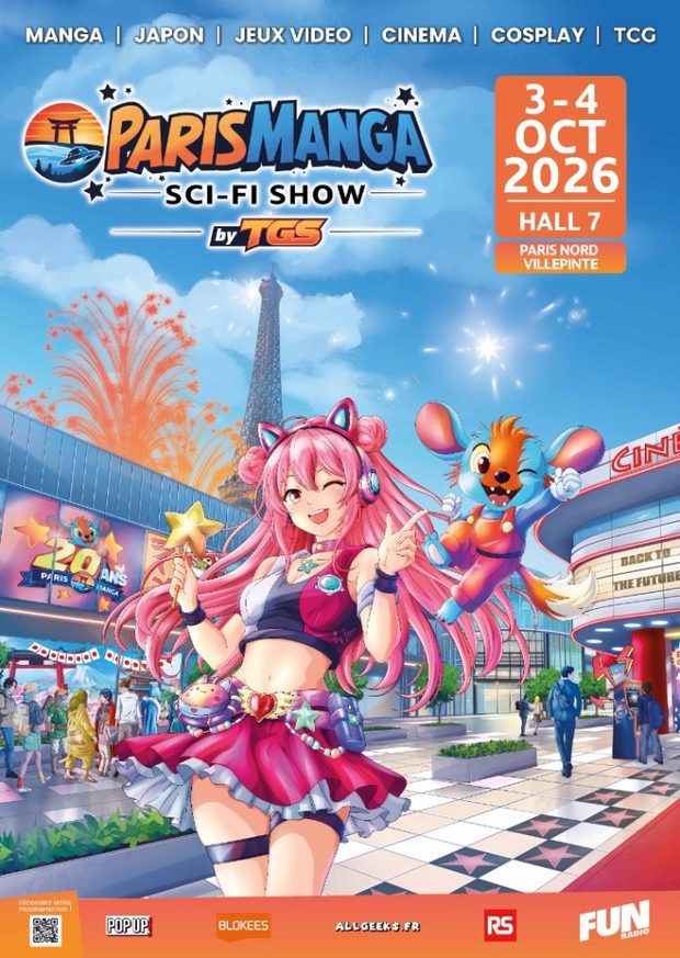 Official Paris Manga & Sci-Fi Show 2026 poster